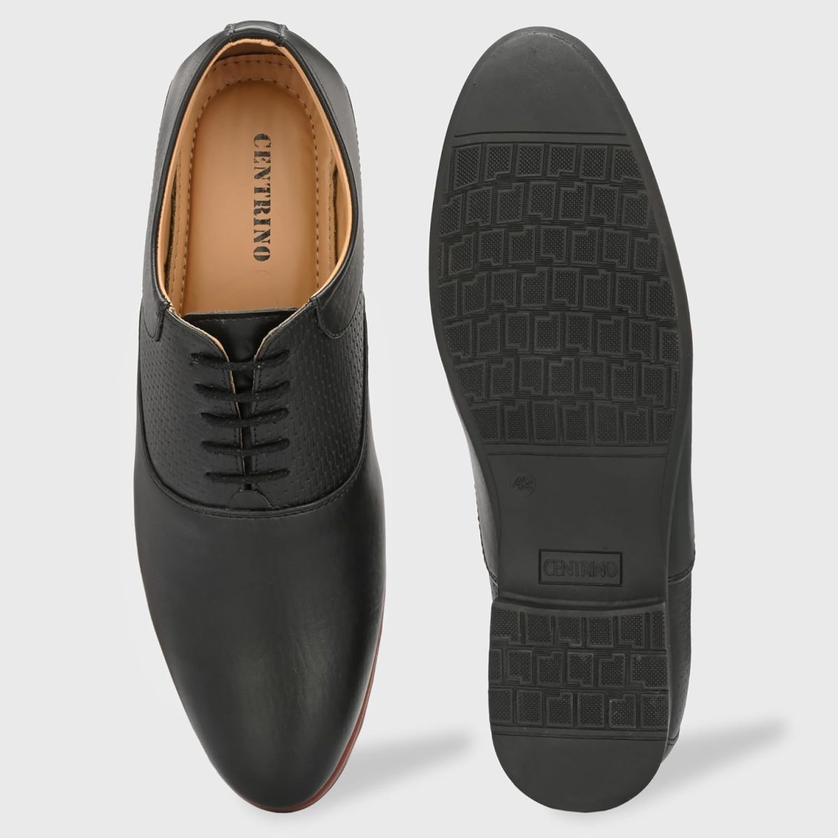 Centrino Formal Shoe for Men | Lace-Up Derby for Business & Casual Wear | Stylish Design with Comfortable Fit Craftsmanship for All-Day Support (64056) - Image 4