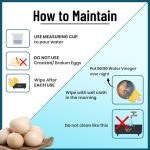 truTRTL Smart Instant Egg Boiler Machine 350 Watts | Boil upto 7 Eggs (Hard, Medium, Soft) | Automatic, Overheat Protection | Black| Plastic| 414 ml - Image 6