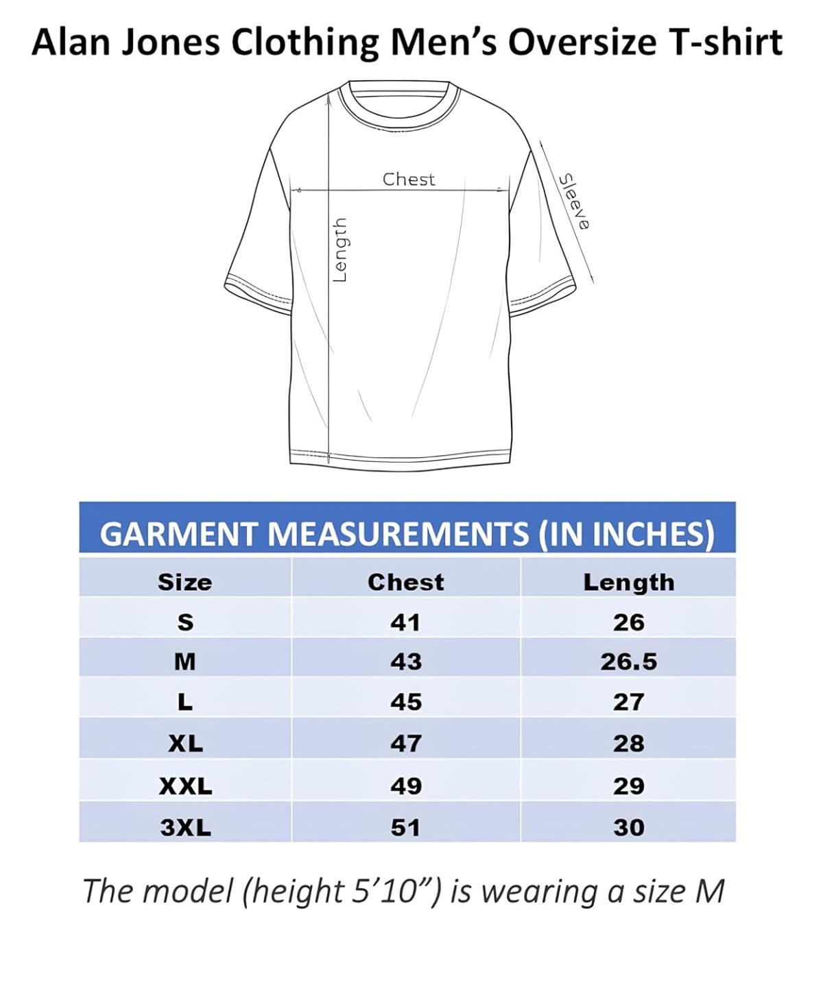 Alan Jones Clothing Men's Oversized Solid T-Shirt | Premium Heavy Fabric | Crew Neck Casual Wear - Image 6