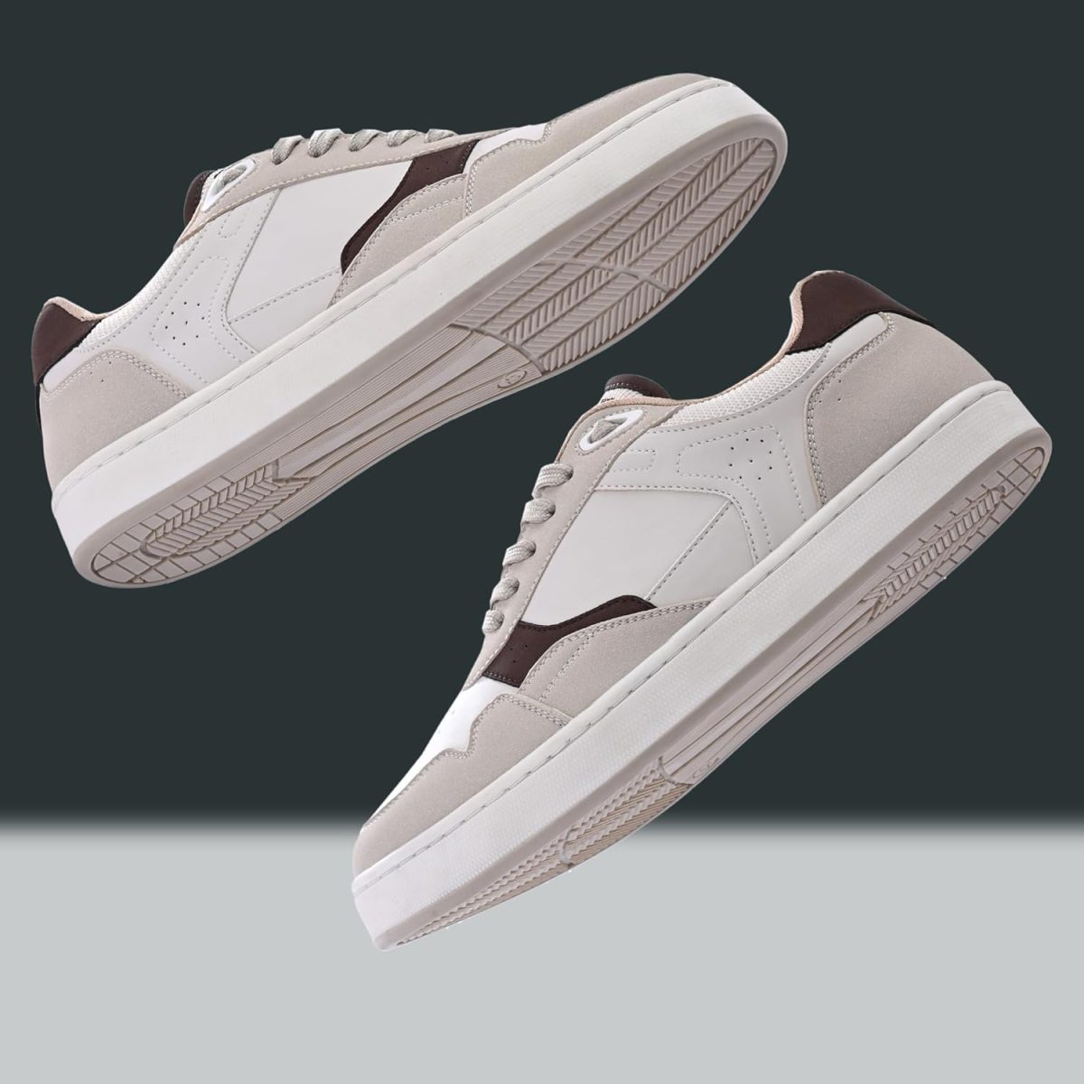 Cruiser Sneaker for Men | Lightweight & Comfortable | Stylish Lace-Up Casual Footwear with Cushioned Insole | Perfect for Versatile Outfits 2642-1 - Image 2