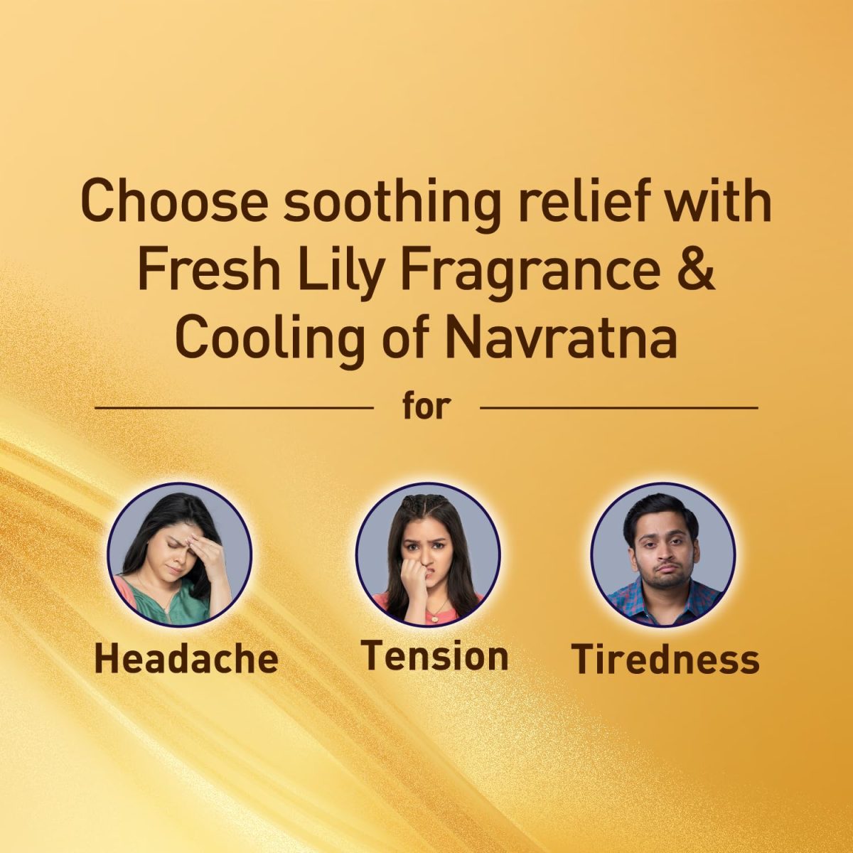 Navratna Gold Ayurvedic Cool Oil | Goodness of Almonds | Non-Sticky and Fresh Lily Fragrance | 500ml - Image 6
