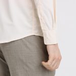 Park Avenue Men Slim Fit Structure Pattern Poly Cotton Blend Semi Cutaway Collar Full Sleeve Formal Shirt - Image 7