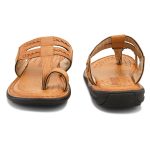 Centrino Men's Slippers | Kolhapuri Style Chappals with Soft Cushioned Footbed | Comfortable & Durable | Traditional Yet Stylish Footwear for Men (9552) - Image 9