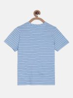 L'ADORE Boy's Blue Printed Short Sleeve T-Shirt - Image 2
