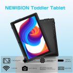 NEWISION 7" Tablet with Case, Quad Core Android 13 Tablets, 4GB RAM 32GB ROM 512GB Expand, WiFi 6, Bluetooth, 1024x600 HD IPS Screen, 3500mAh, Dual Camera, USB C Tablet PC (Blue) - Image 3