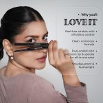 BELLAVITA Brow Boss Eyebrow Pencil | Ultra-Fine Precision Tip | Built-In Spoolie | Smudge-Proof & Buildable Formula | Clean Beauty | Black Coffee| 0.04g - Image 4