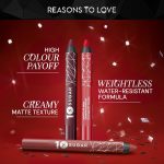 SUGAR Cosmetics Matte as Hell Crayon Lipsticks for Women | Lasts Up To 8+ Hours | Lip Crayon with Sharpener | 2.8gm - 17 Brandy Harrington (Anniversary Edition) - Image 2