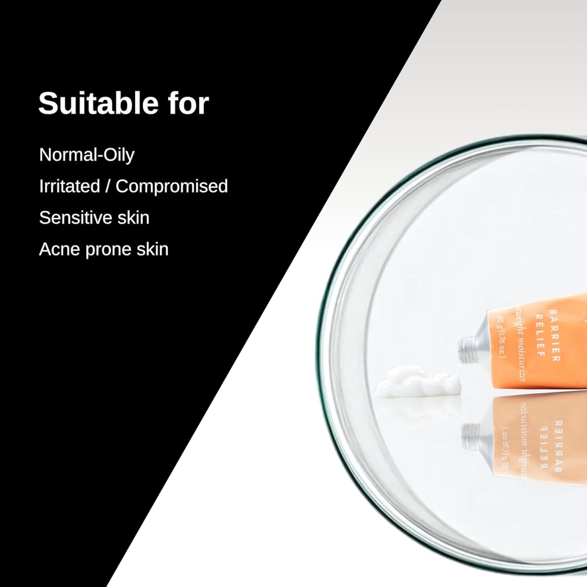 The Formularx Barrier Relief Ceramide Lightweight Moisturizer With Niacinamide & Hyaluronic Acid | For Oily, Combination, Dehydrated, Acne Prone, Sensitive Skin | 50 Gram - Image 8