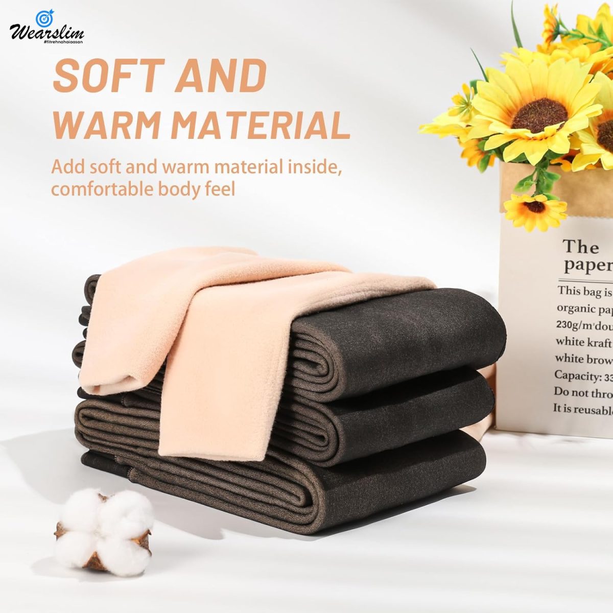 Wearslim® Winter Thermal Bottom Underwear for Women | Ultra Soft Winter Warmer Inner Wear Johns Pant Lower - Image 5