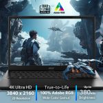 Acer Aspire 3D 15 SpatialLabs Edition Gaming Laptop Intel Core i7-13620H Processor (16GB/1TB/NVIDIA RTX4050/Win11Home) A3D15-71GM, 39.6 cm(15.6") UHD 3840 x 2160 IPS Display, Obsidian Black, 2.32KG - Image 5