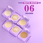 Glam21 Soul Matte Oil Control 2 in 1 Compact Powder | Matte & Shimmer Shades | Air Light Formula & Stay Upto 10 hrs | Rich With Hyaluronic Acid, Squalane & Mango Butter |SPF20 |18gm- Silk Ivory 01 - Image 7