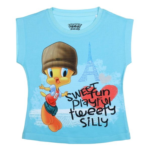 Looney Tunes by Wear Your Mind Girl's Regular fit T-Shirt