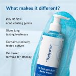 Be Bodywise 1% Salicylic Acid Body Wash With Free Loofah | Gently Exfoliates to Prevent Body Acne & Cleanse Skin | Paraben and SLS free | 250ml - Image 7