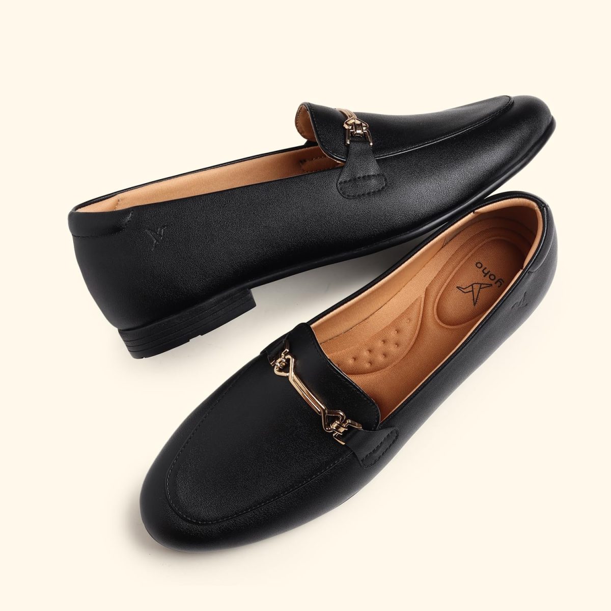 YOHO Bliss 006 Slip-on Loafers for Women | Comfortable & Stylish Flat | Fashion Moccasins with Footpharma Footbed | Perfect for Casual, Formal Shoe - Image 7