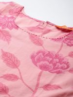 INDO ERA Women's Cotton Kurta and Pant with Dupatta Set - Image 3