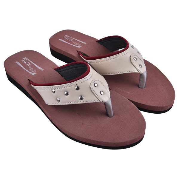 MCR Healthcare Women's Orthopedic Diabetic Light Weight Soft Footwear/Chappal/Sandals/Slippers for Girls