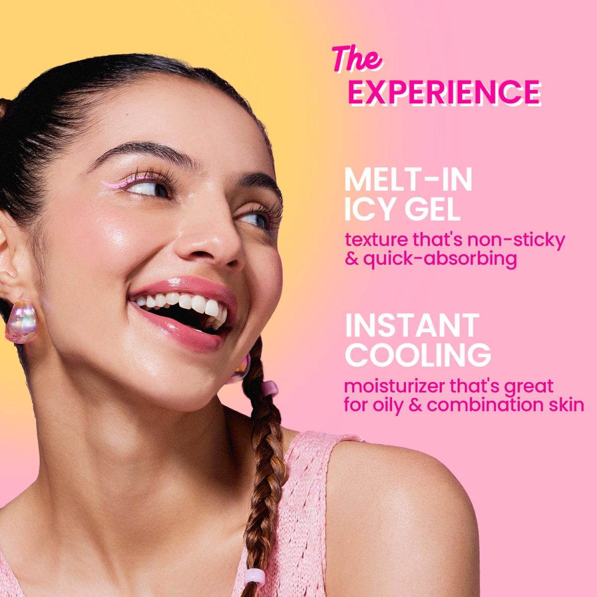 Dot & Key Watermelon Cooling Icy Gel Moisturizer | Instantly Cools Skin, Hyaluronic & Niacinamide | Controls Excess Oil, Boosts Radianc | Refreshes & Soothes Skin, Non-sticky & Non-greasy | 60g - Image 3