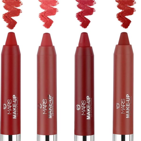 MARS Smooth And Pigmented Matte Pencil Lipstick (Shade-B, 14.5 G)