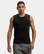 Jockey Men's Solid Regular Fit Vest - Image 2
