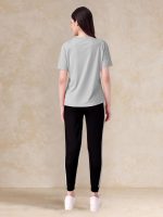 DTR FASHION® Lycra Blended QUEEN Letter Printed Tracksuit Co-ord Sets for Women_TS_QUEEN_NEW - Image 4