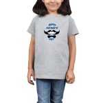 FADE COLLECTION - Happy Fathers Day Beared Kids T-Shirt (Boys/Girls) - Image 8