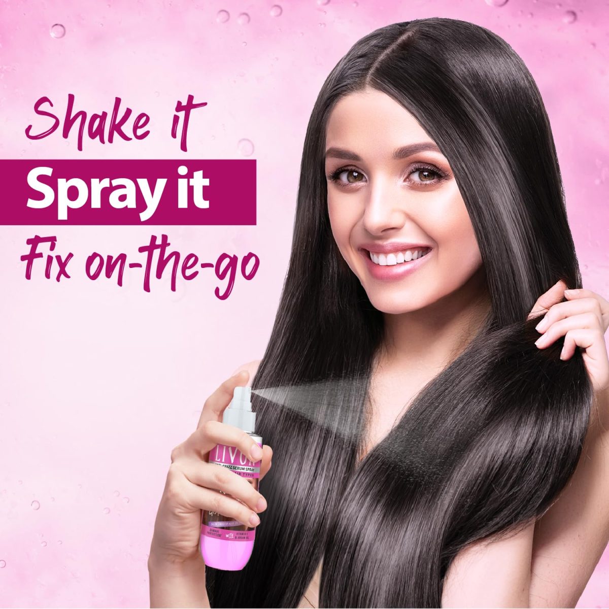 Livon Shake and Spray Hair Serum, 100 ml - Image 3