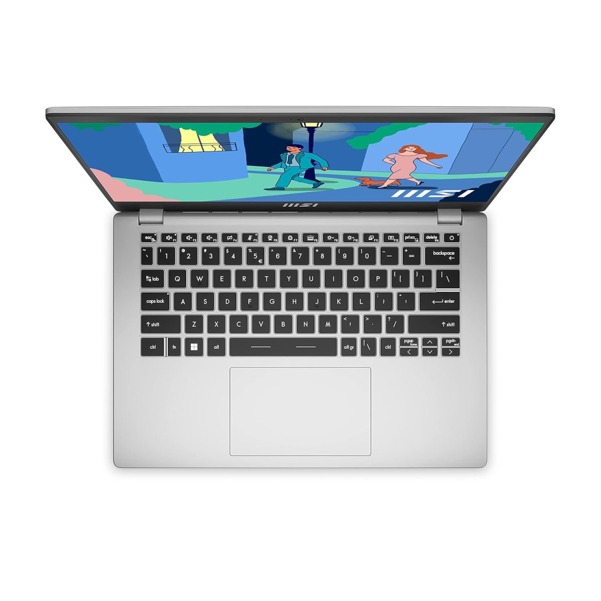 MSI Modern 14, AMD 7th Gen. Ryzen 5 7530U, 36CM FHD 60Hz Laptop(16GB/512GB NVMe SSD/Windows 11 Home/MSO 2021/AMD Radeon Graphics/Urban Silver/1.4Kg), C7M-283IN - Image 5