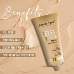 Seven Seas BB Foundation, Liquid Foundation for Face Makeup With SPF-30 | Full Coverage | Oil Free (01_60ml) - Image 6