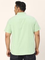 Thomas Scott Mens | Half Sleeve | Checks | Regular Fit Plus Size | 100% Cotton | Spread Collar | Casual Shirts (Available in Plus Size) - Image 4