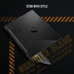 ASUS TUF Gaming A15, AMD Ryzen 7 7435HS, 15.6" FHD 16:9 144Hz 250 nits, Gaming Laptop (16GB RAM/512GB SSD/NVIDIA GeForce RTX 2050/Win 11 Home/48WHr Battery/Graphite Black/2.30Kg), FA566NFR-HN045WS - Image 8