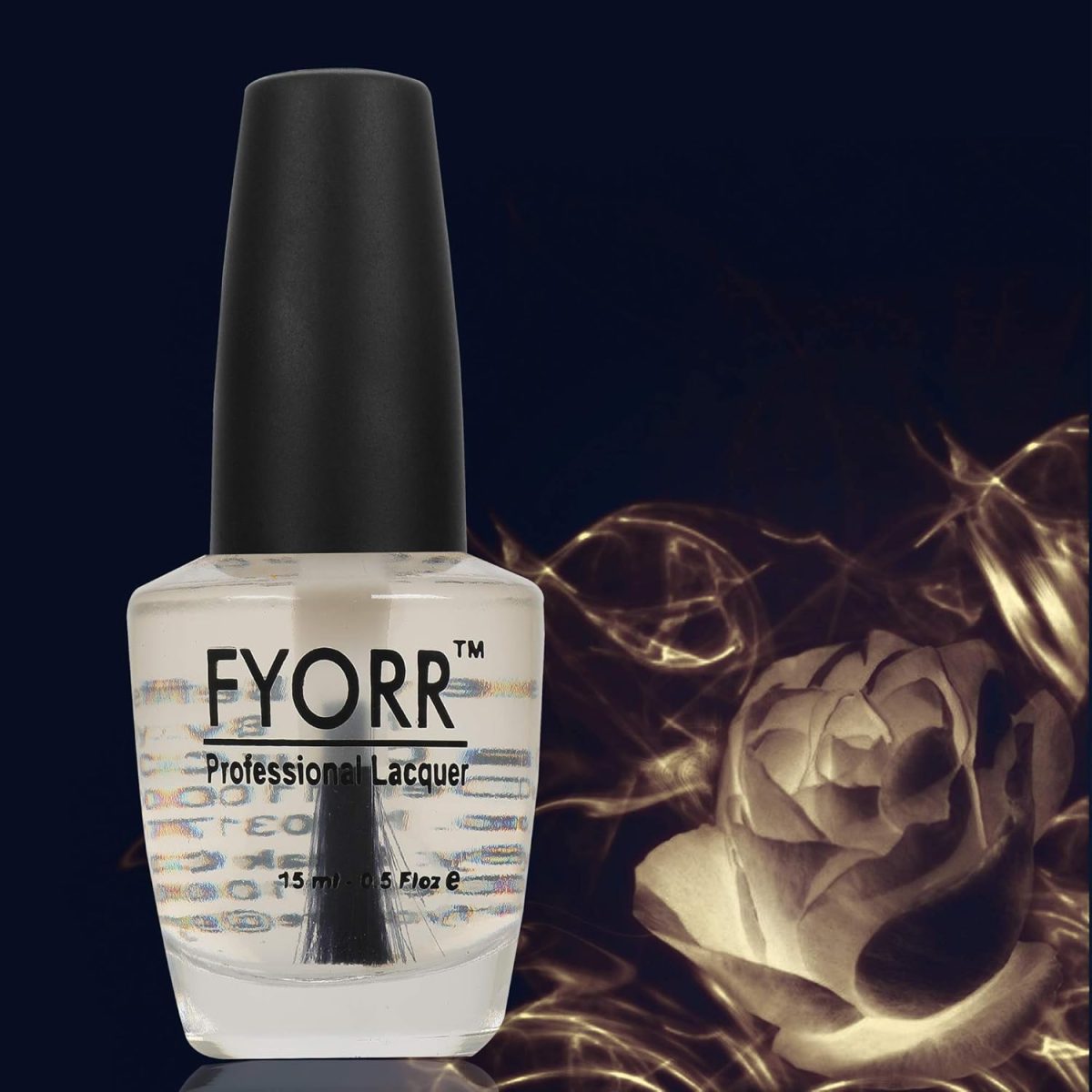 FYORR Top Base Coat Long Lasting Nail Polish, 15 ml (FNNP-36) - Image 3