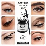 Maliao Studio Touch 2-in-1 Gel Kajal Eyeliner Cake - 24-Hour Long-Lasting Definition - Image 4