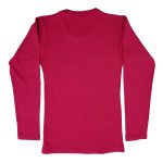 IndiWeaves Girls Cotton Full Sleeve Printed T-Shirt (Magenta,14-15 Years) - Image 2