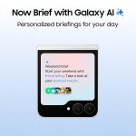 Samsung Galaxy Z Flip7 FE 5G Smartphone with Galaxy AI (White, 8GB RAM, 128GB Storage), Ultra Sleek Compact Design, 50MP High-Resolution FlexCam, Long-Lasting 4000 mAh Battery, All-New One UI 8 - Image 3
