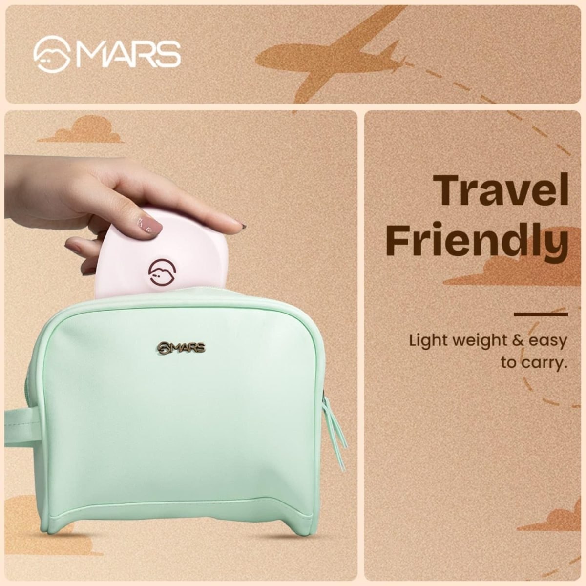 MARS Zero Oil Compact with an Applicator (10 gm) (04-MEDIUM BEIGE) | Non-Comedogenic | Oil Control | Long-Lasting | Matte Finish | Light-Weight | Minimize Pores | Travel Friendly - Image 5