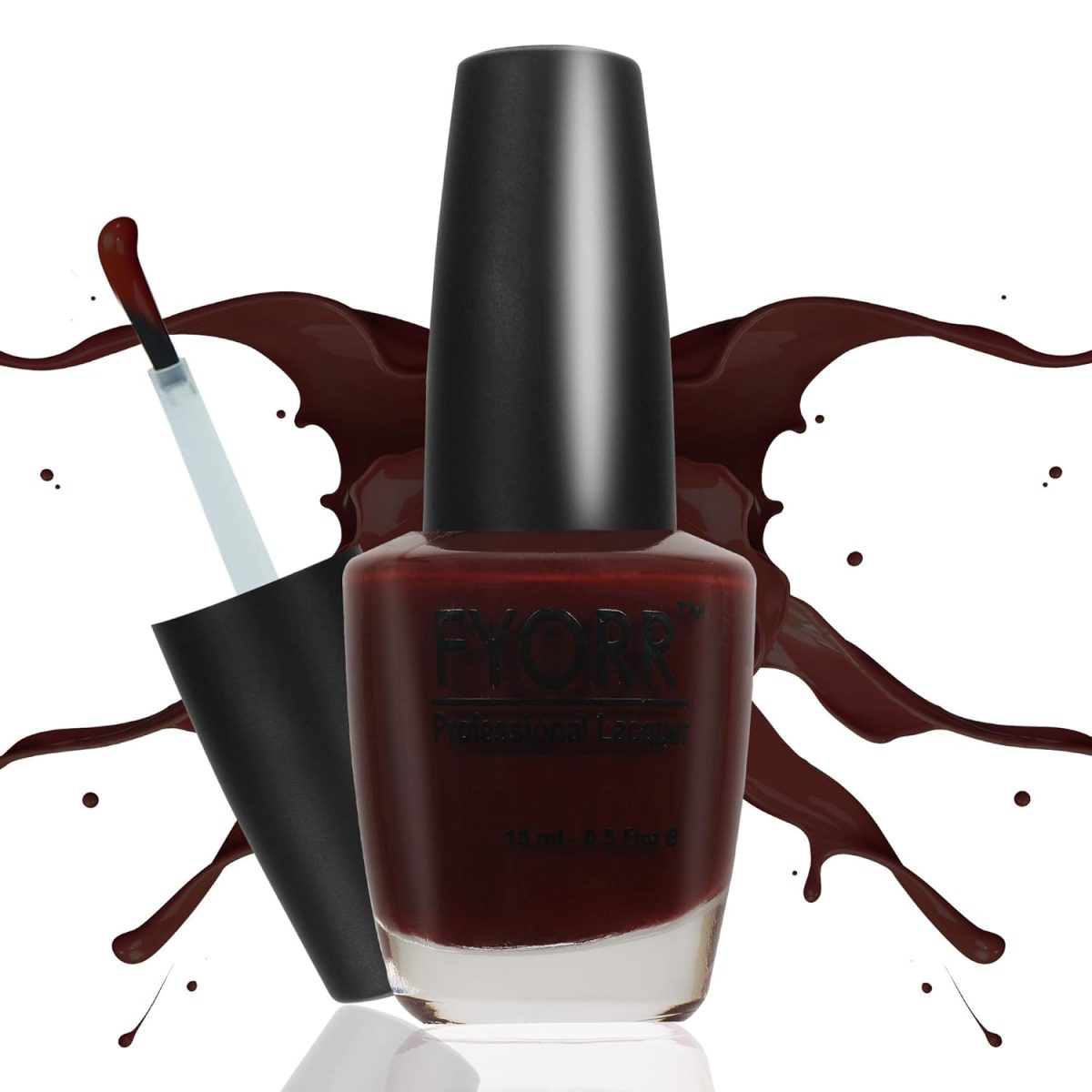 FYORR 15ML Quick Dry Long Lasting Smooth Finish Matte Nail Polish (Wine Factory) - Image 9