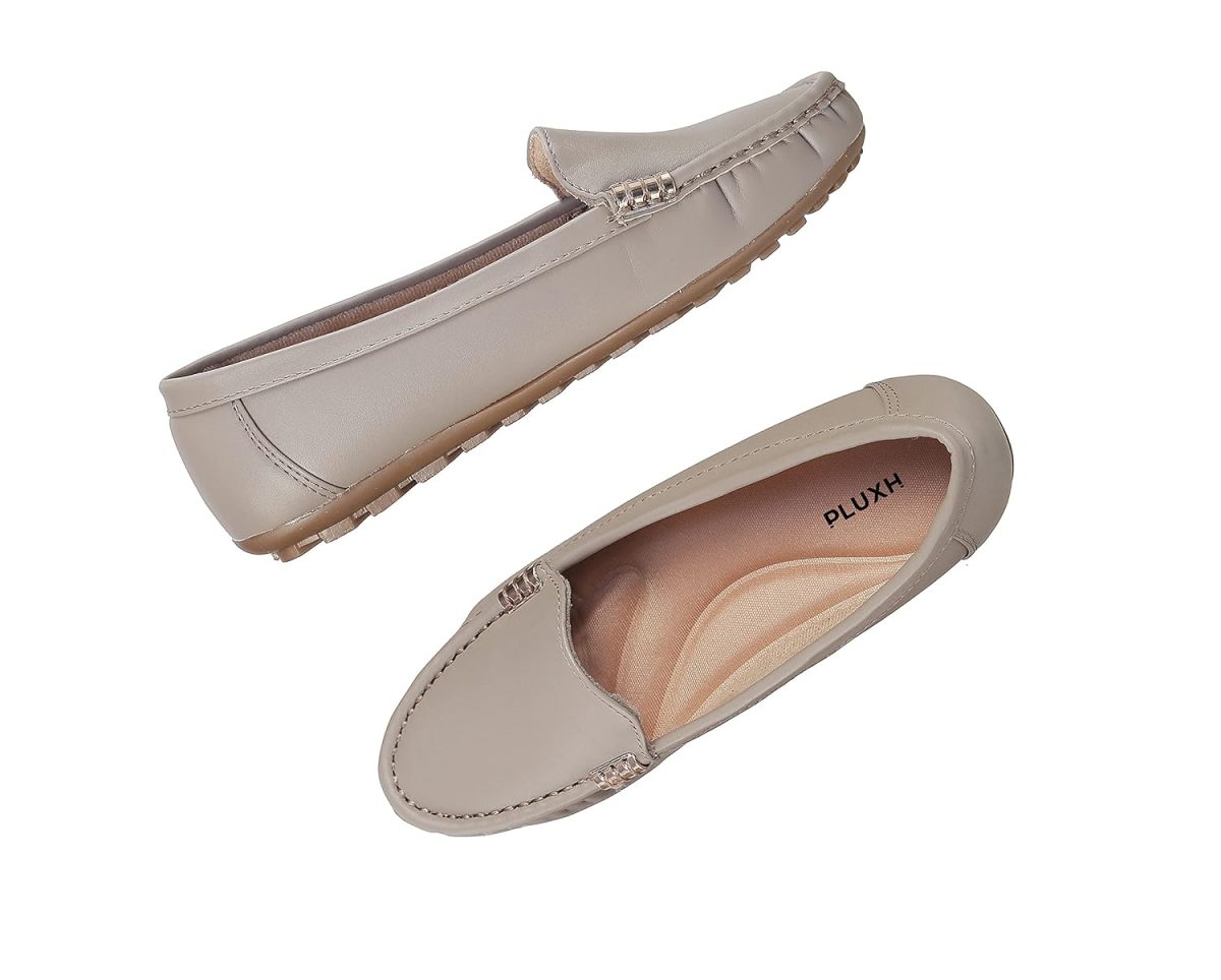 Pluxh Women Office Wear Formal Bellies Latest Ballet Flats Shoes - Image 3