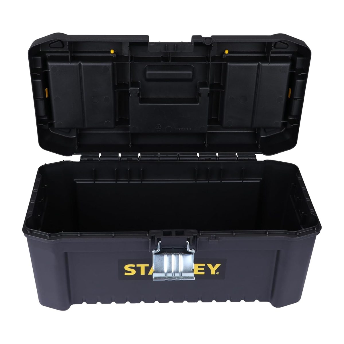 STANLEY STST75518-8 16'' Organised Heavy-Duty Portable Essential Toolbox with Top Lid & Removable Tray Compartment for Easy & Convenient Storage, Top Pad Lock Eye, 1 Year Warranty, 41x19.5x20 cm - Image 12