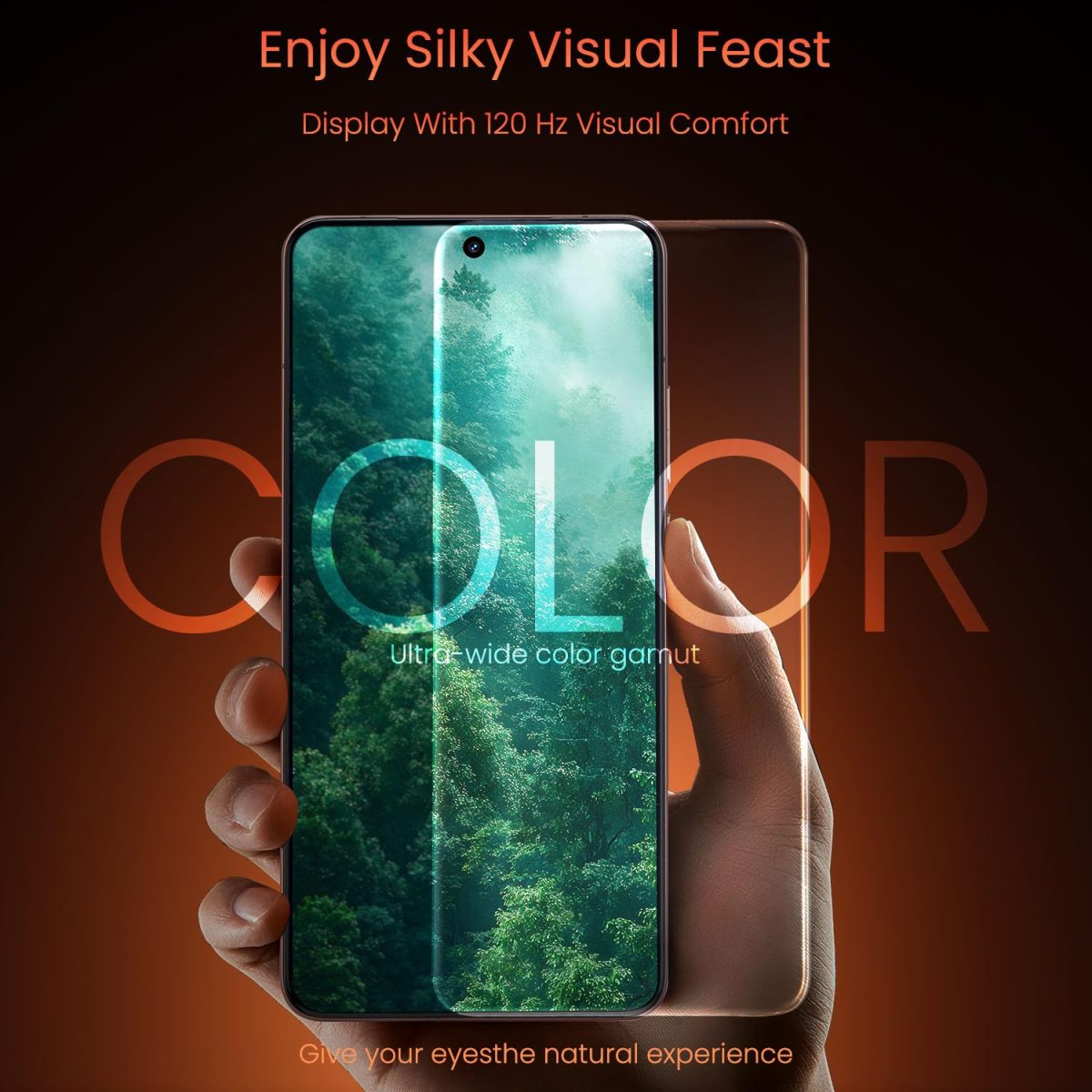 realme GT7 Pro 5G Smartphone 12+256 Mars Orange, 6.78 inch Screen, 120Hz Quad-Curved Display, 5800mAh Battery, 120W Ultra Charge, 124MP AI Cameras, Snapdragon® 8 Elite Chipset, IP69 - Image 5