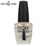 FYORR Top Base Coat Long Lasting Nail Polish, 15 ml (FNNP-36) - Image 4