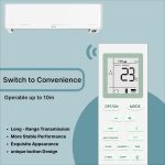 Zieva Compatible For Onida Ac Remote Replacement For 1, 1.5, 2 Ton Split/Window Air Conditioner - Please Match The Original Remote (Ac 18),White - Image 7