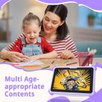okulaku Kids Tablet 7 inch Tablets for Kids 32GB Toddler Tablet with Protective Case Child Learning Tablets with WiFi, Parental Control, GMS, Preinstalled Educational Contents for Girls Boys (Purple) - Image 4