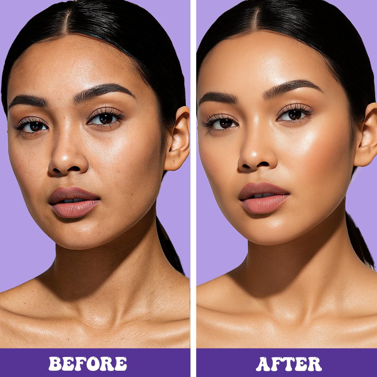 Glam21 Soul Matte Oil Control 2 in 1 Compact Powder | Matte & Shimmer Shades | Air Light Formula & Stay Upto 10 hrs | Rich With Hyaluronic Acid, Squalane & Mango Butter |SPF20 |18gm- Silk Ivory 01 - Image 5