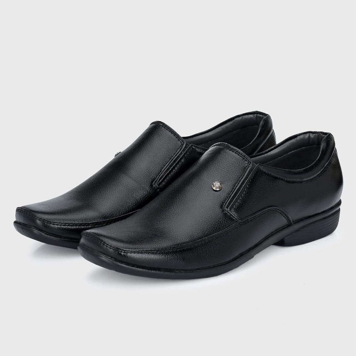 Centrino mens Moccasin Formal Shoe (Black_7 UK_8602-1) - Image 3