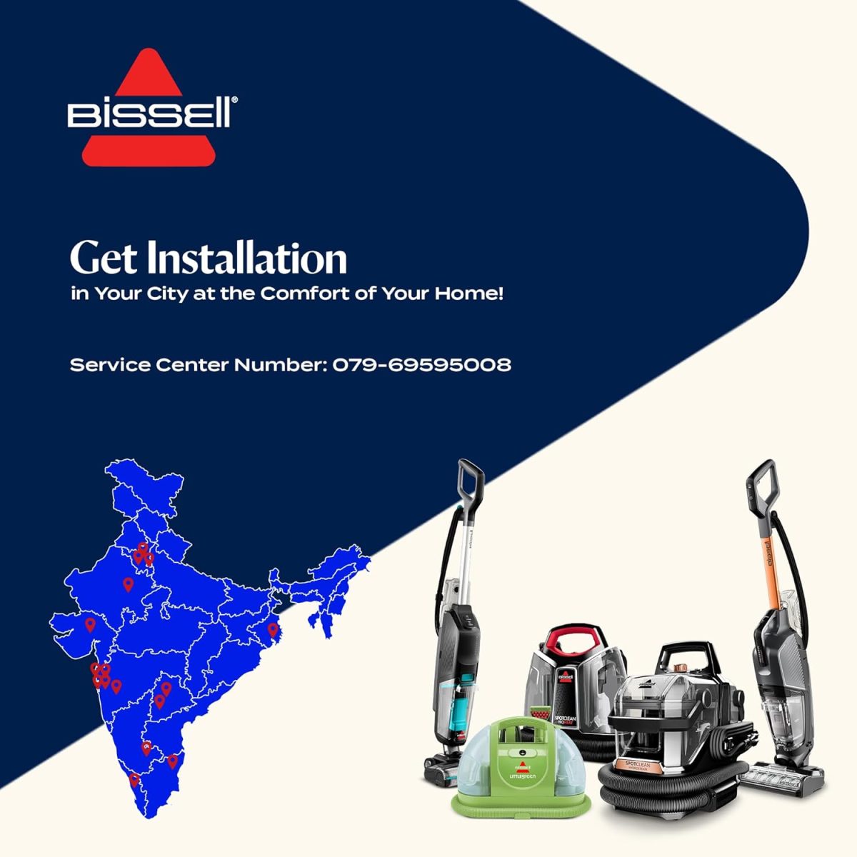 Bissell Portable Wet & Dry Vacuum Cleaner|HydroSteam Technology removes Curry & Tough Stains|Deep Cleans Carpet, Sofa, Curtains, Mattress & Refreshes Garments|2 Yrs Warranty|Cleaning Formula incl - Image 6