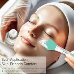 BURRDOFF 7 Pcs Mint Green Silicone Makeup Brush Set (with Leather Pouch) - Facial Mask, Eyeliner, Eyebrow, Eye Shadow, Cream Makeup, Lip, UV Resin Epoxy Art Crafting - Image 2
