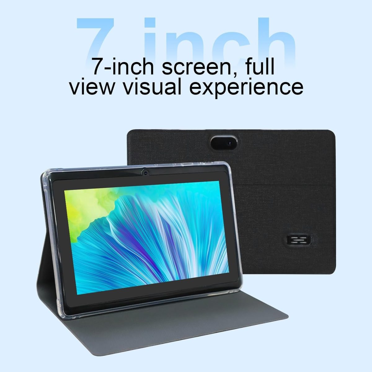 WUIUHOU 7" Android Tablet, 7" HD IPS Touchscreen, Quad-core, 4GB RAM, 32GB ROM, 1TB Expansion, 2MP + 5MP Dual Camera, WiFi 6 Bluetooth 3000mAh, - Image 5