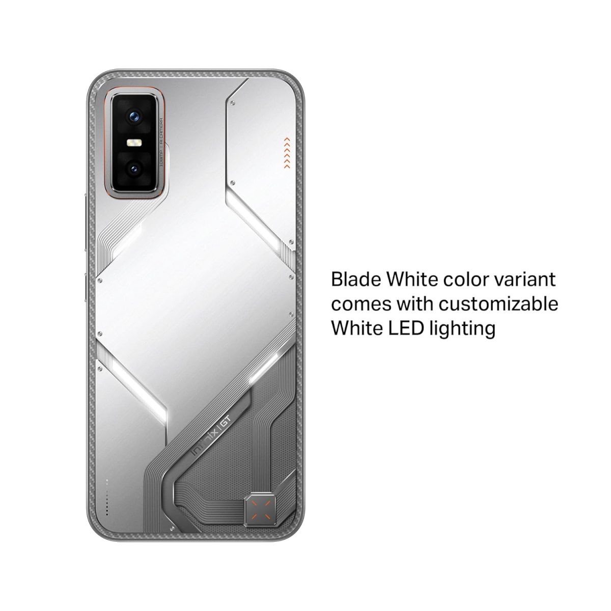 Infinix GT 30 Pro 5G+, Blade White (8GB, 256GB) - Image 4