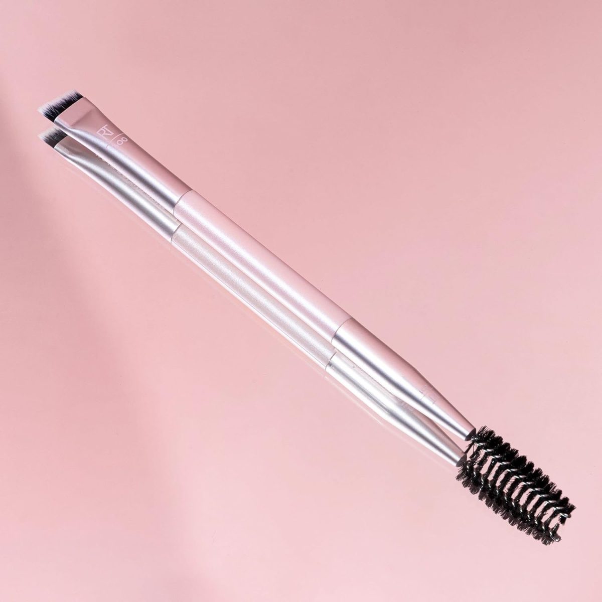 Real Techniques Dual-Ended Brow Brush, For Shaping & Filling, Travel-Friendly Spoolie, Blend Natural, Full, or Laminated Brows, Luxury Applicator, 1 Count - Image 7