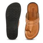 Centrino Men's Slippers | Kolhapuri Style Chappals with Soft Cushioned Footbed | Comfortable & Durable | Traditional Yet Stylish Footwear for Men (9552) - Image 8